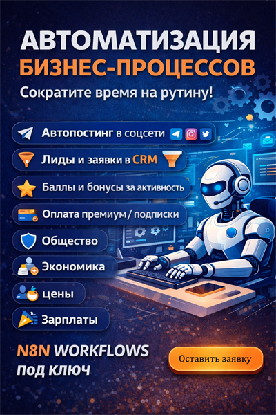 Автоматизация бизнес процессов