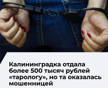 В Краснодаре задержана подозреваемая в хищении более 500 тысяч рублей у жительницы Калининграда