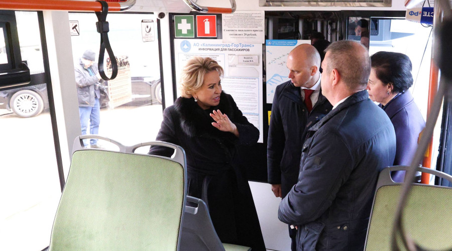 По итогам визита Валентины Матвиенко в Калининградскую область обсуждены ключевые инфраструктурные проекты