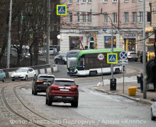 В Калининграде временно изменили маршрут трамвая №3 из-за ремонта дороги у зоопарка