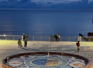 Светлогорск в вечернее время