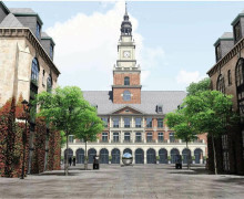 В Калининграде для кампуса БФУ создали скульптуру «Три критики Канта»