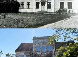 Первисау: гостиница Отто Блаумана 1940 года и полужилой дом 2026 года в посёлке Рожково