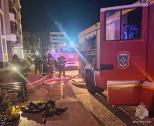 Пожар в квартире на улице Гагарина потушен в ночное время