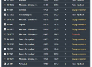 Почти 30 рейсов отменено и задержано в калининградском аэропорту