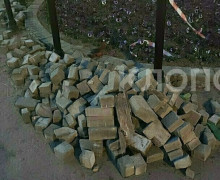 На Философском мосту в Калининграде частично демонтировали покрытие и ограничили проход