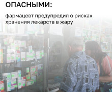Фармацевт предупредил об опасности хранения лекарств в жару