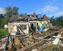 В Полесском районе при хлопке газа обрушилась пристройка к дому, пострадала пенсионерка