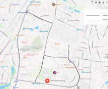 Альтернативный маршрут для объезда пробок на Артиллерийской улице