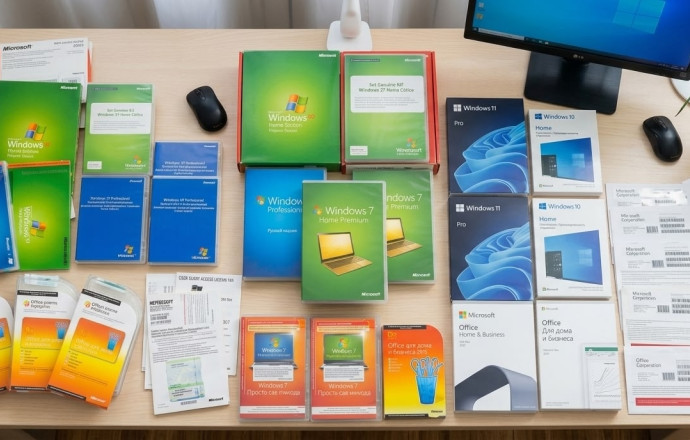 Распродажа лицензионного софта Microsoft