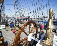 Фестиваль «Открытое море» в Калининграде: три парусника и 11 тысяч посетителей за выходные