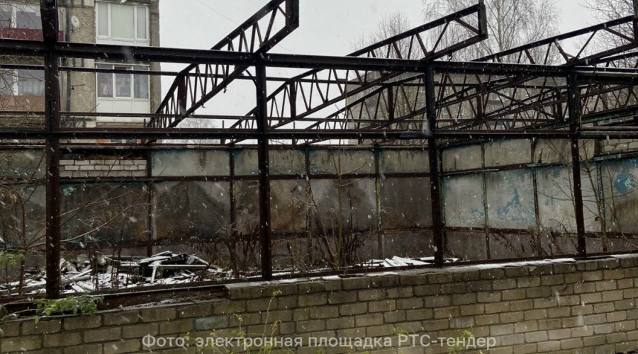 В Немане объявлен аукцион на аренду зданий бывшего колхозного рынка за 2 млн рублей