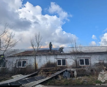 В Полесске ликвидировали возгорание в гараже