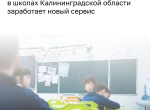В Калининградской области с 1 сентября вводится «Карта школьника» как первый этап единой карты жителя