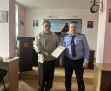 Житель Гусева, ветеран МВД, удостоен благодарности СК за содействие в задержании