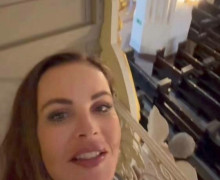 Ведущая Первого канала Екатерина Андреева приехала в Калининград и показала достопримечательности, которые успела посетить во время отдыха