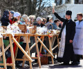 Освящение пасхальных продуктов прошло в Кафедральном соборе Калининграда