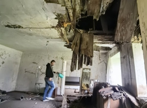 В 200-летнем доме в Донском обрушился потолок: жильцы опасаются за безопасность