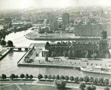 Как выглядела набережная реки Преголи в 1982 году