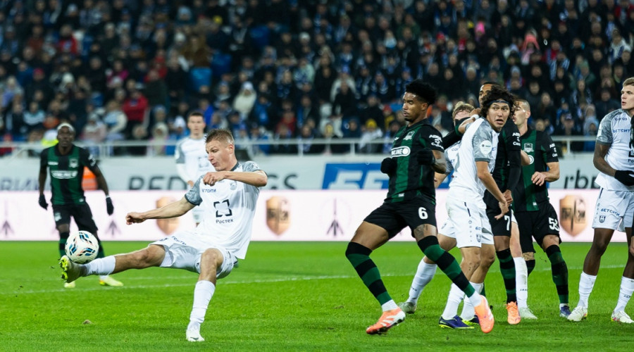 «Балтика» сыграла вничью с «Краснодаром» в гостевом матче