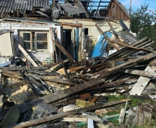 В Полесском районе при хлопке газа обрушилась пристройка к дому, пострадала пенсионерка
