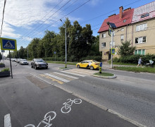 На улице Дзержинского в Калининграде демонтировали лежачие полицейские