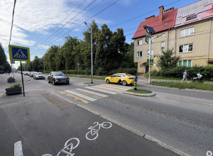 На улице Дзержинского в Калининграде демонтировали лежачие полицейские