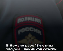В Немане задержаны подозреваемые в поджоге иномарки