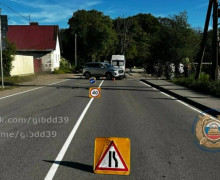 В Гурьевске мотоциклист пострадал в ДТП после столкновения с легковушкой