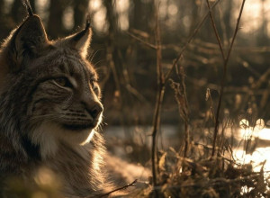 Гостья из Евросоюза: в калининградском Краснолесье заметили рысь с GPS-ошейником