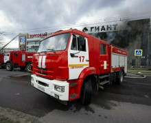 Пожарные локализовали возгорание в торговом центре «Гиант» на Московском проспекте