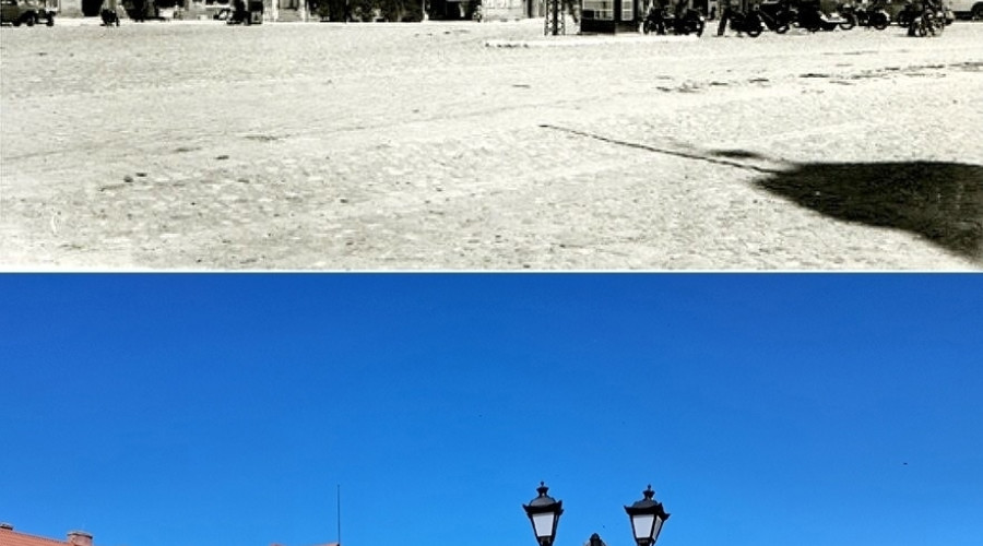 Ангерапп: рыночная площадь в 1938–1943 годах