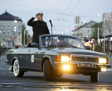 Вечерние репетиции Парада Победы изменили движение в центре Калининграда
