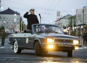Вечерние репетиции Парада Победы изменили движение в центре Калининграда