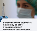 В национальный календарь прививок может войти вакцина от ВПЧ