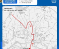 В Калининграде опубликовали схему движения общественного транспорта в дни репетиций парада Победы