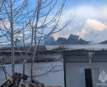 В Полесске ликвидировали возгорание в гараже