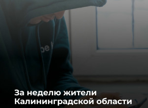 За неделю 13 жителей Калининградской области пострадали от действий мошенников