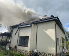 В Гурьевском районе произошёл пожар в частном доме