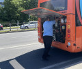 Новый автобус №22 сломался в Калининграде спустя несколько недель после выхода на линию