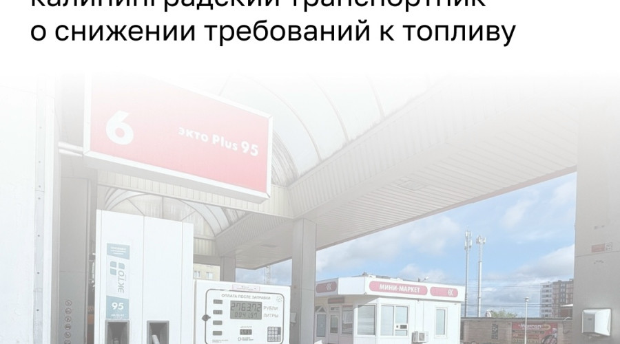 Эксперт из Калининграда рассказал о последствиях перехода на топливо Евро-3