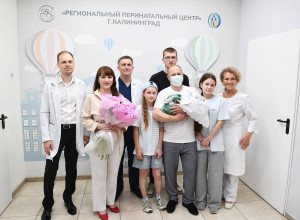 В Калининграде выписали младенца, перенёсшего семь переливаний крови до и после рождения