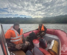 В Калининградском заливе спасли рыбаков, застрявших на острове Насыпном