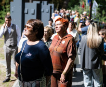 Возле Фридландских ворот открылась мультимедийная экспозиция в новом сквере