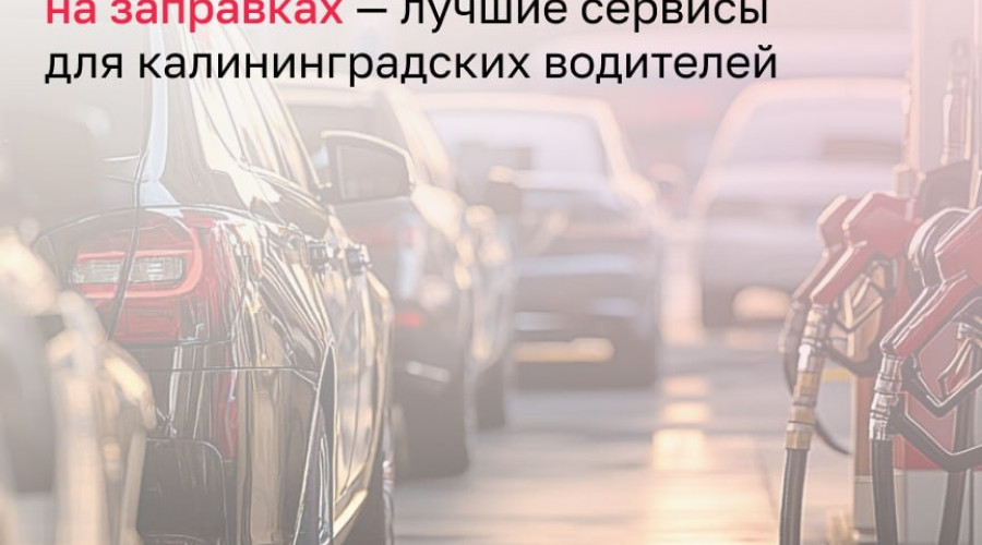 Как водителям в Калининградской области найти работающую АЗС с нужным топливом