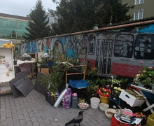 У Северного вокзала Калининграда демонтировали торговую точку Людмилы Соловьёвой