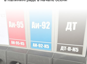 В Калининграде стоимость бензина и дизеля осталась без изменений с конца августа