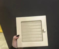 Продам металлические вентиляционные решетки для камина Kratki, бежевые, б/у