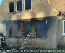 В поселке Гусево Правдинского района при пожаре в доме погиб мужчина