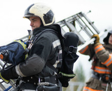Пожар на заводе «Янтарь» в Калининграде ликвидирован